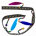 Plumas con piedras