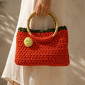 Bolso echo a ganchillo