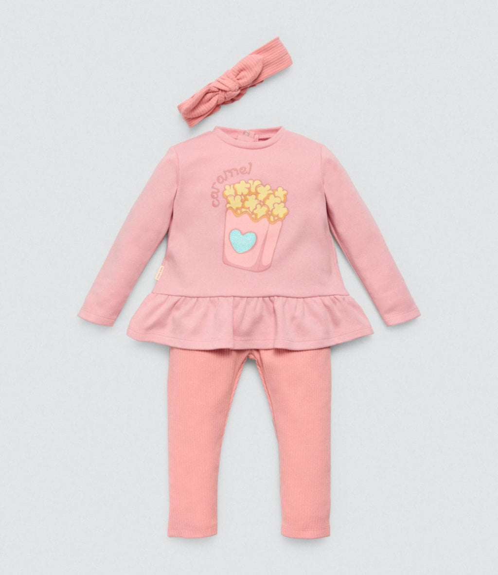 CONJUNTO BEBÉ 3 PIEZAS YSABEL MORA 25434