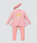 CONJUNTO BEBÉ 3 PIEZAS YSABEL MORA 25434
