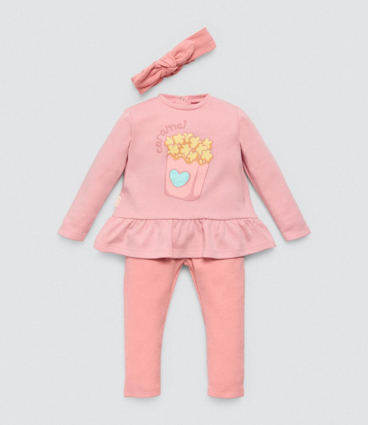 CONJUNTO BEBÉ 3 PIEZAS YSABEL MORA 25434