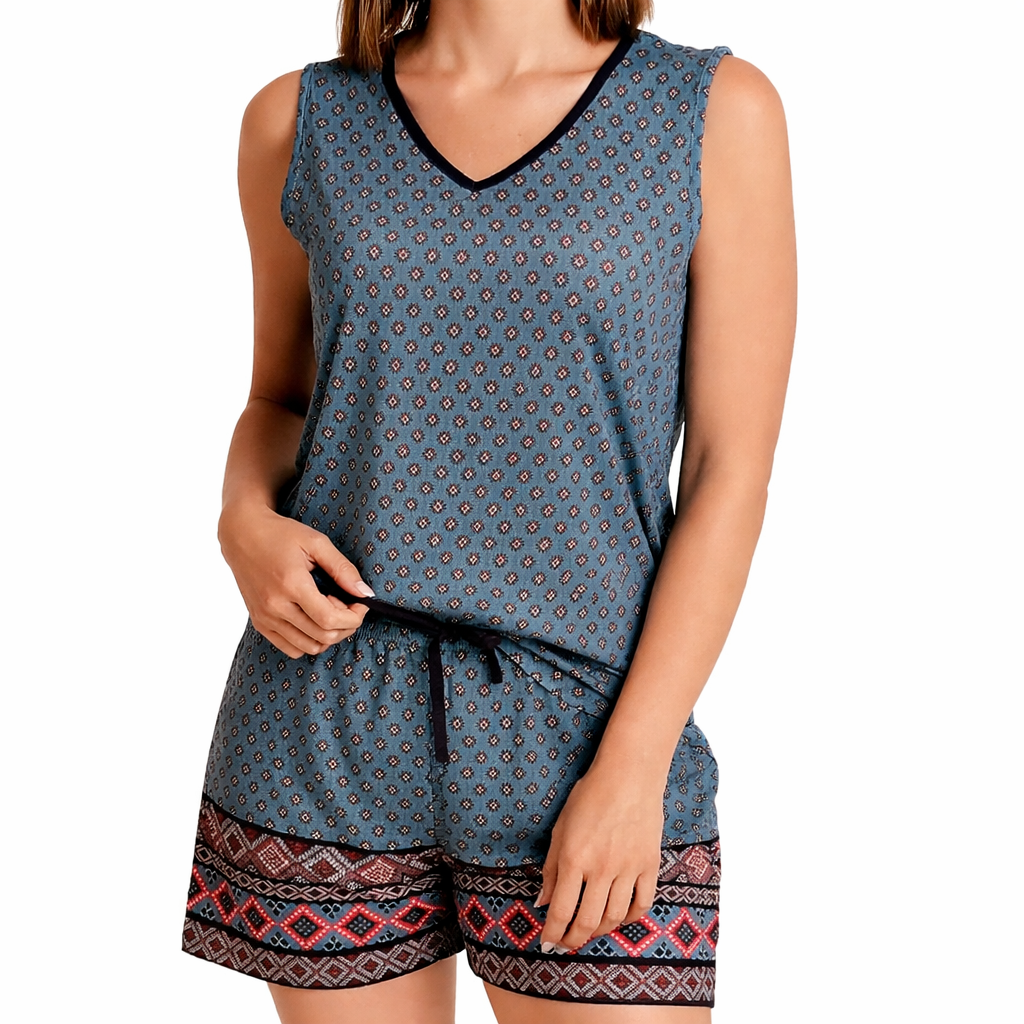 Pijama manga corta y short
