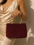 Bolso hecho a ganchillo