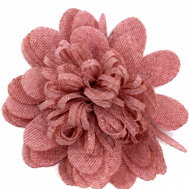 Flor adorno de tela