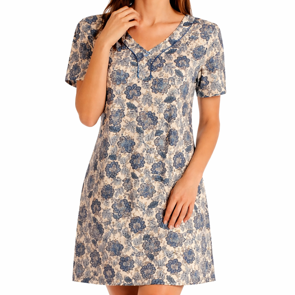 Vestido con estampado floral
