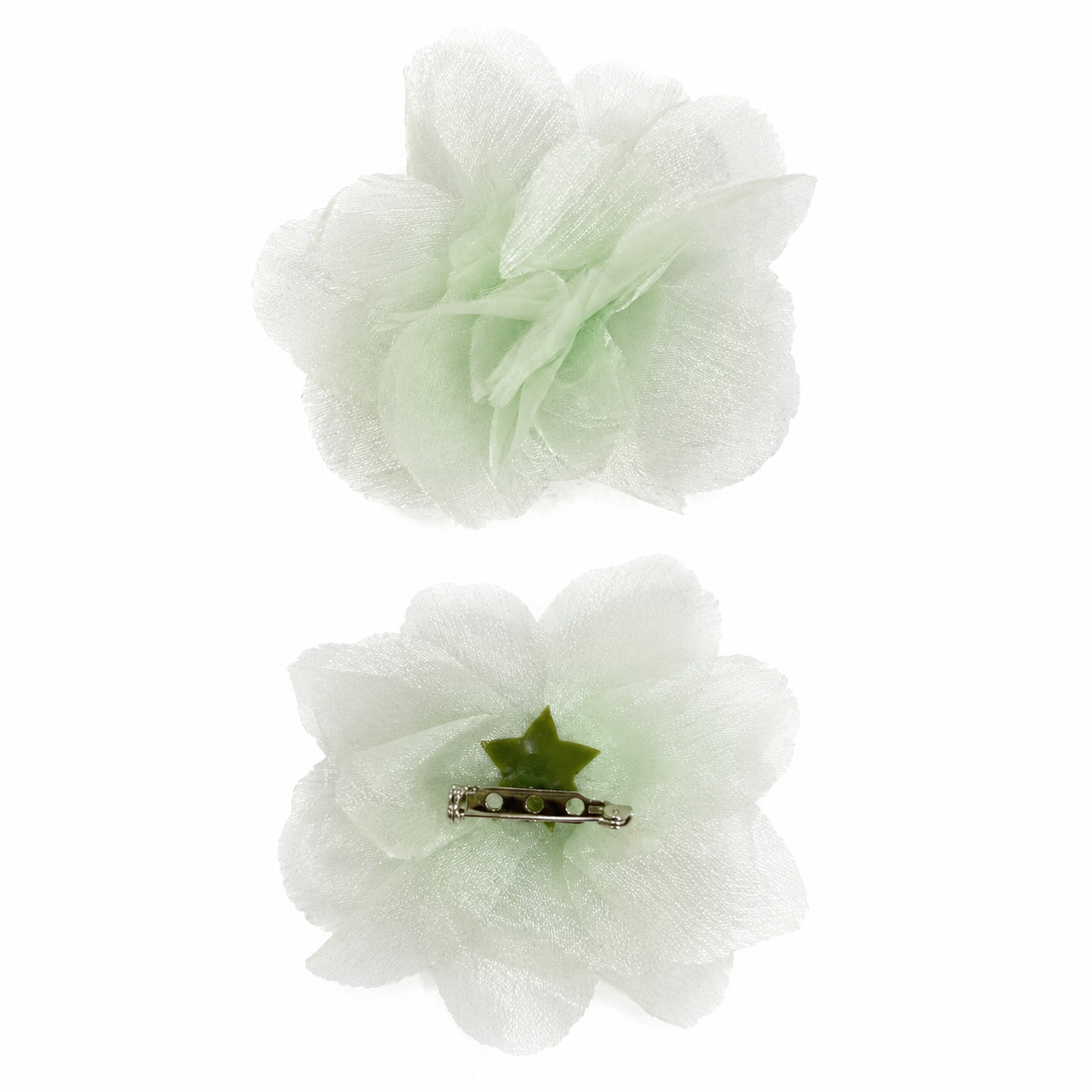 Flor adorno de tela