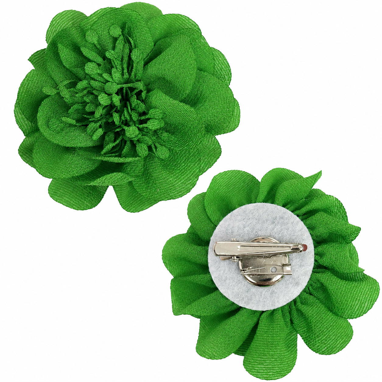 Flor adorno de tela