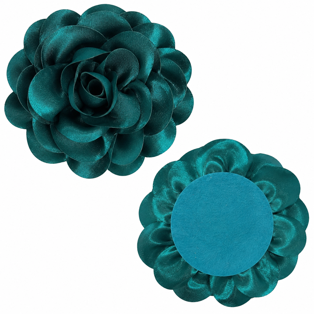 Flor adorno de tela