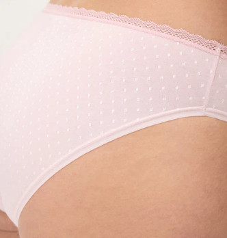 Pack de 2 bragas midi estampadas tonos rosas