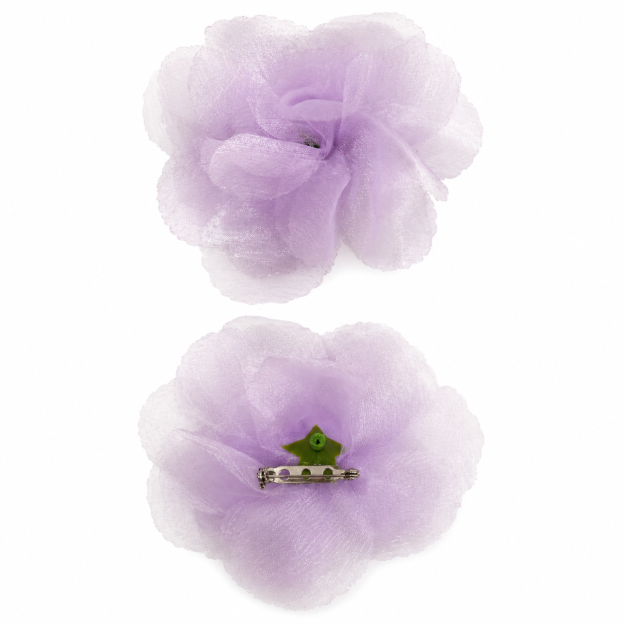 Flor adorno de tela