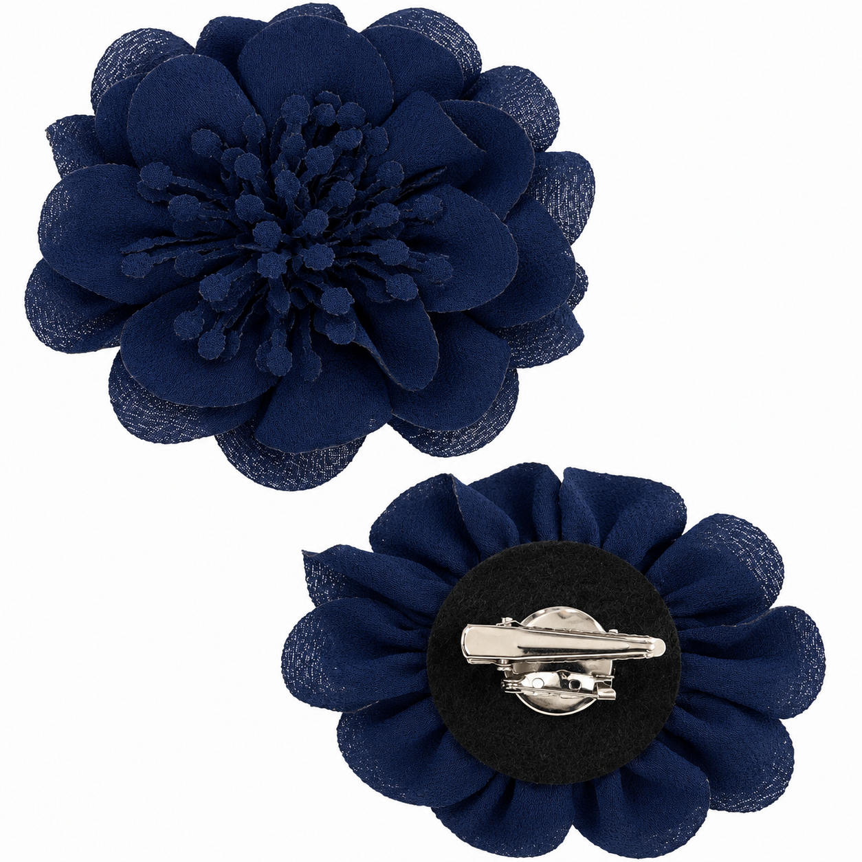 Flor adorno de tela