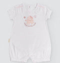 Pelele bebé corto Ocean Tales rosa 25399 Ysabel Mora
