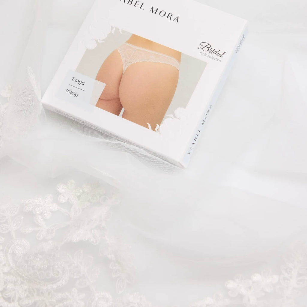 Tanga encaje blanco | Colección Novia 10176