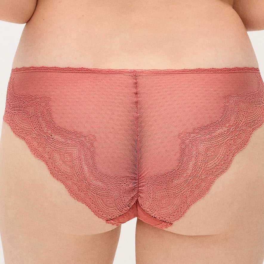 Conjunto sujetador con aro con relleno y braga midi 10839/10840