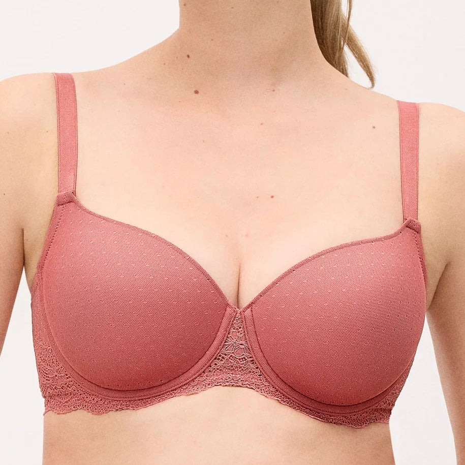 Conjunto sujetador con aro con relleno y braga midi 10839/10840