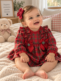 Vestido con ranita a juego
