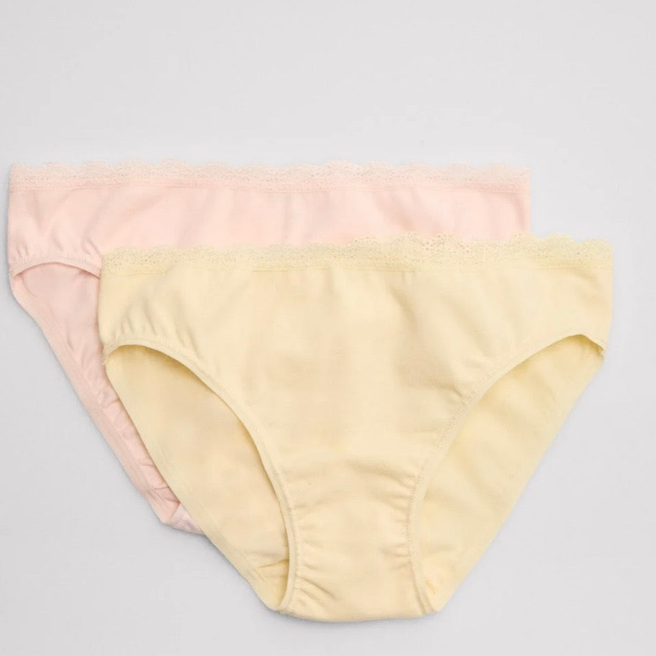 Pack de 2 bragas juveniles estampadas Little Blooms
