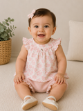 Conjunto bebe rosa