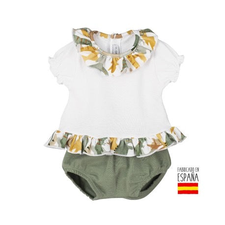 Conjunto pololo eneldo bebé niña 17937b