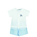 Conjunto camisa corta y short bebe Waimea 17494 Calamaro