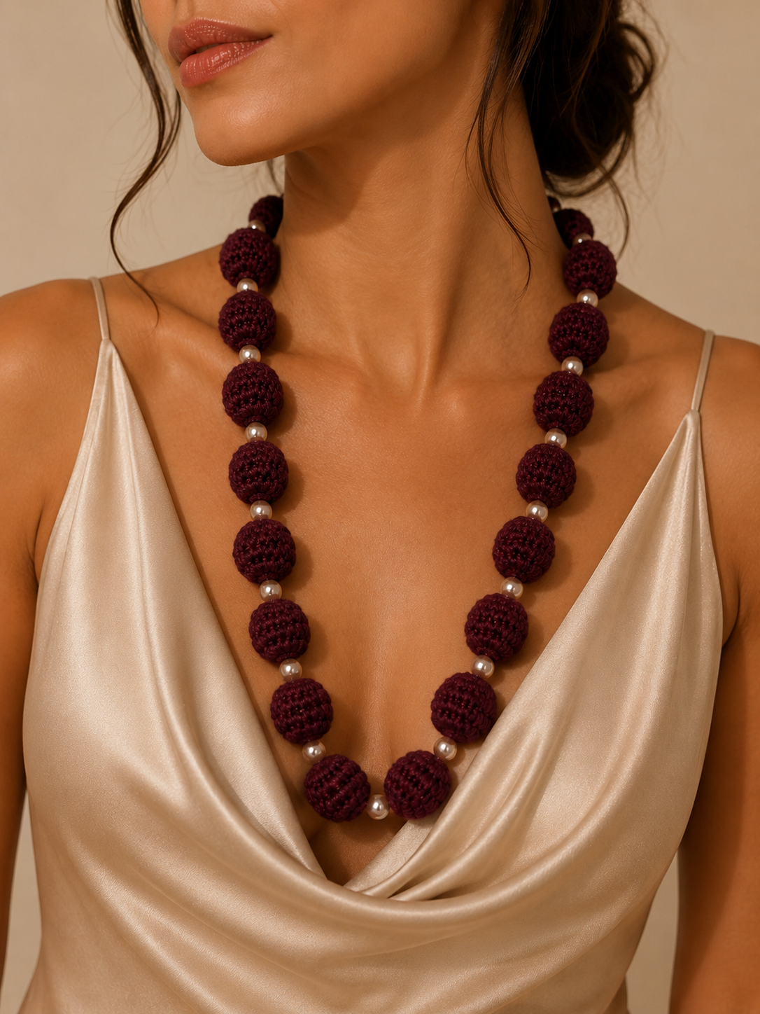 Collar ganchillo