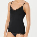 Camiseta interior tirantes bambú negro 19459