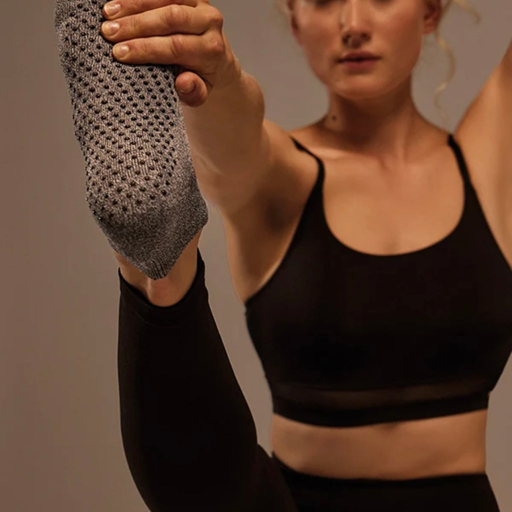 Calcetines yoga y pilates negro 17396