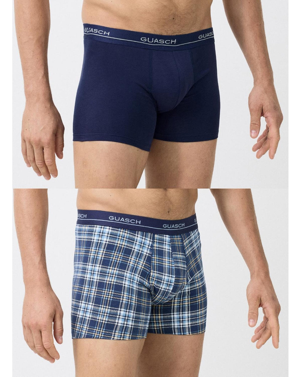 Bóxer de algodón elástico (Pack de 2)