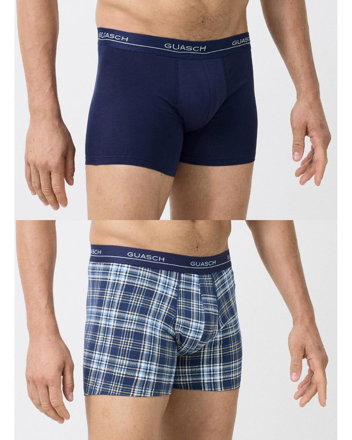 Bóxer de algodón elástico (Pack de 2)